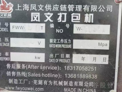 鳳文250噸打包機現貨圖4
