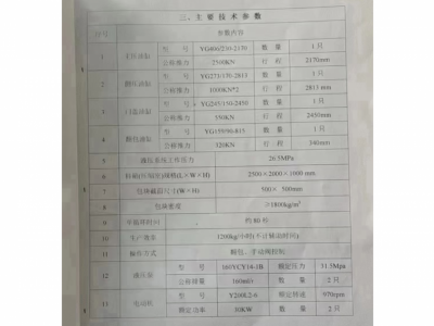 江陰產250噸壓塊機，2米乘2.5包500 價格不高圖6
